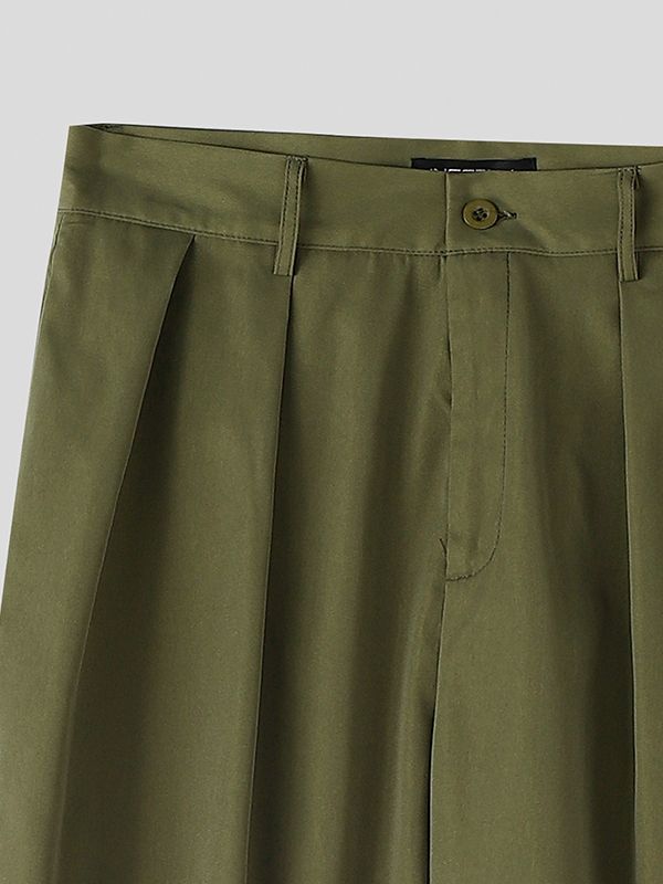 Pantalón Hombre Vintage Baggy Wide-Leg Tiro Alto