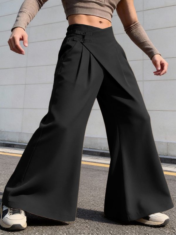 Pantalón Hombre Frog Button Casual – Estilo Urbano