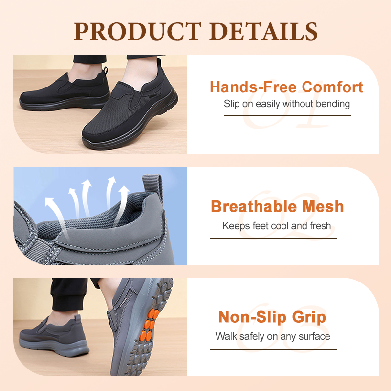 Zapatillas Hombre Ortopédicas Transpirables